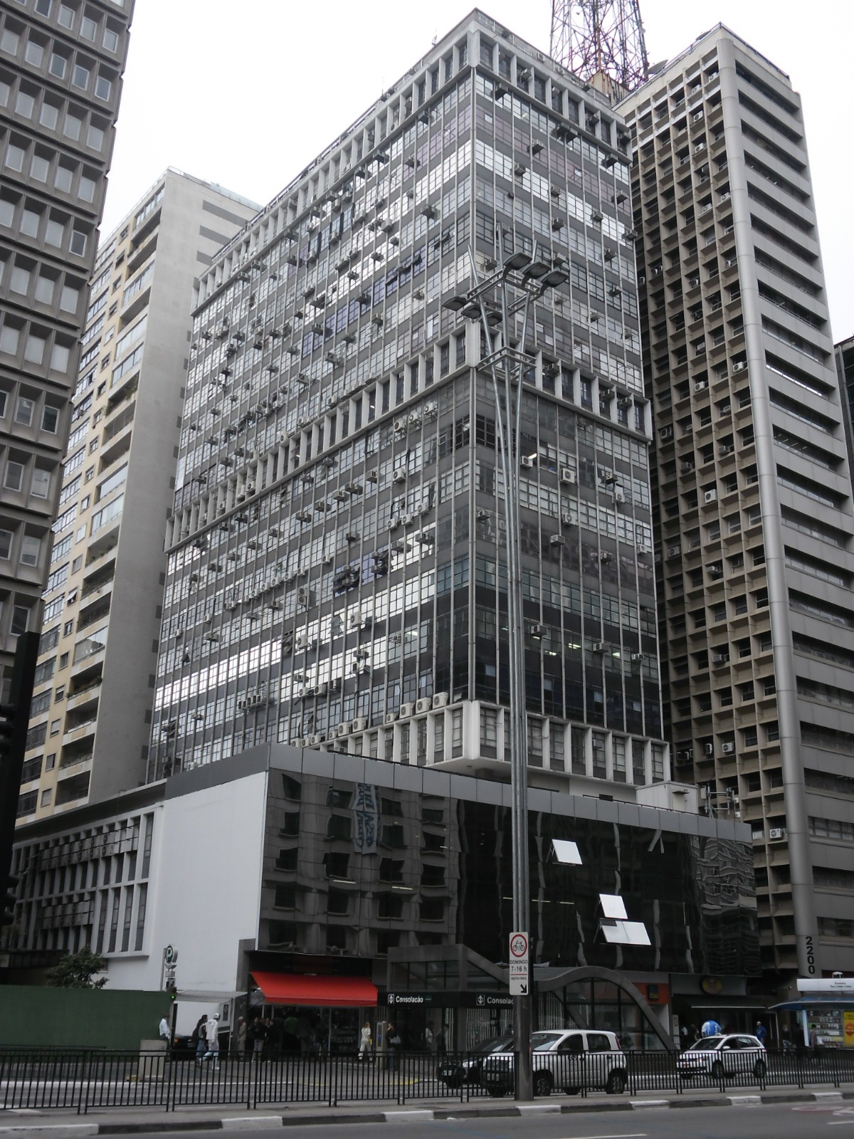 Fachada Antiga Antes do Retrofit - Projeto 2